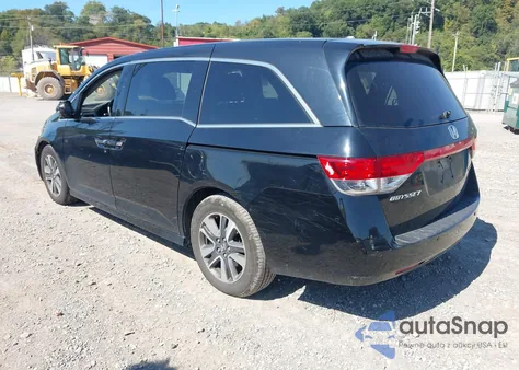 2014 Honda Odyssey Touring/Touring Elite z USA, uszkodzony, nr VIN 5FNRL5H95EB108606